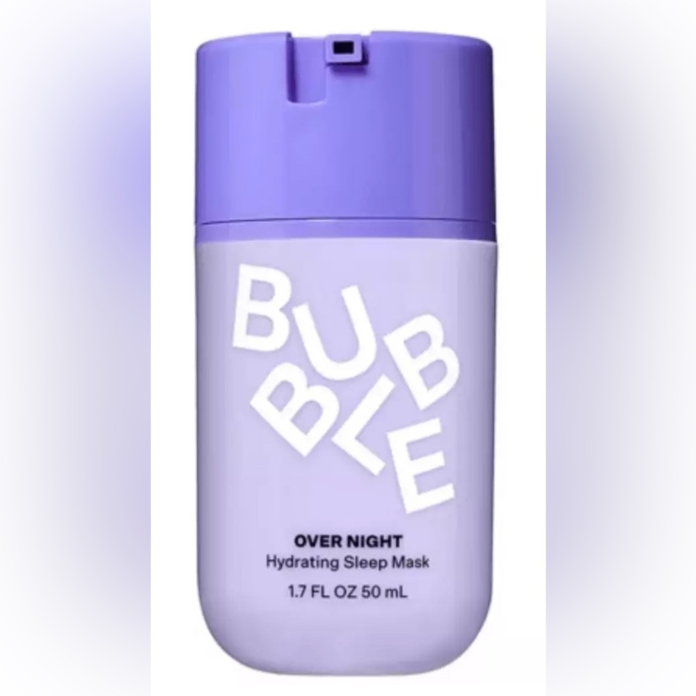NWOT Bubble OverNight Hydrating Sleep Mask Step 3 Moisturizer 1.7 fl oz